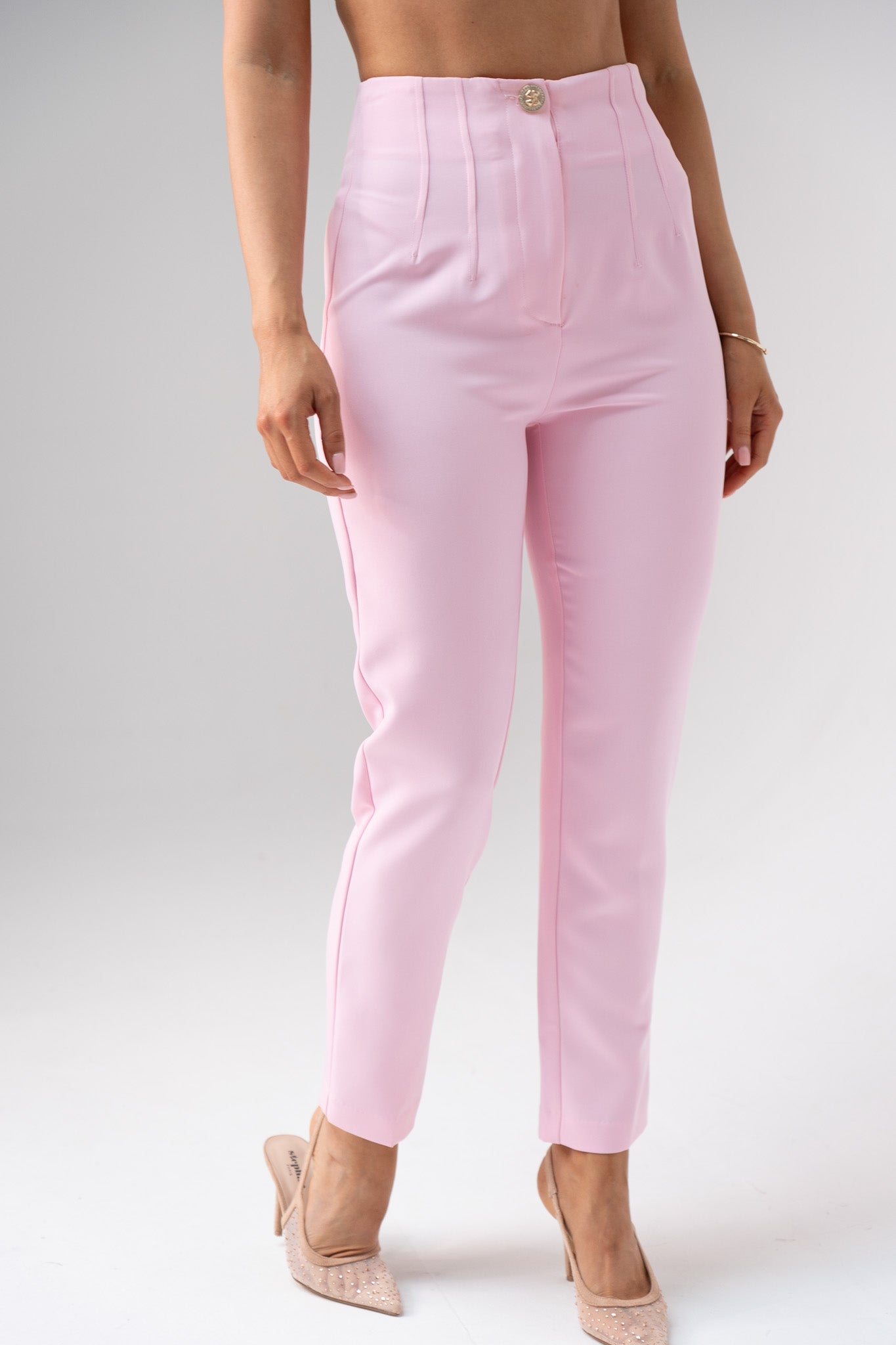 Faye Trousers In Pink