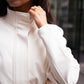 Love Laura Belted Leisure Jacket In Cream