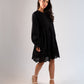 Una Broderie Anglaise Dress In Black