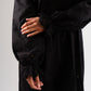 Una Broderie Anglaise Dress In Black
