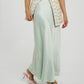 Love Laura Slip Skirt In Mint