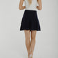 Becca Knit Mini Skirt In Navy - The Walk in Wardrobe