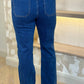 Cindy Curve Flared Jeans In Mid Wash - The Walk in Wardrobe