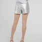 Cindy Wrap Skort In Silver - The Walk in Wardrobe