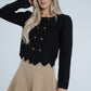 Eden Knit A-Line Skirt In Tan - The Walk in Wardrobe