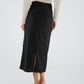 Elsa Midi Skirt In Black - The Walk in Wardrobe
