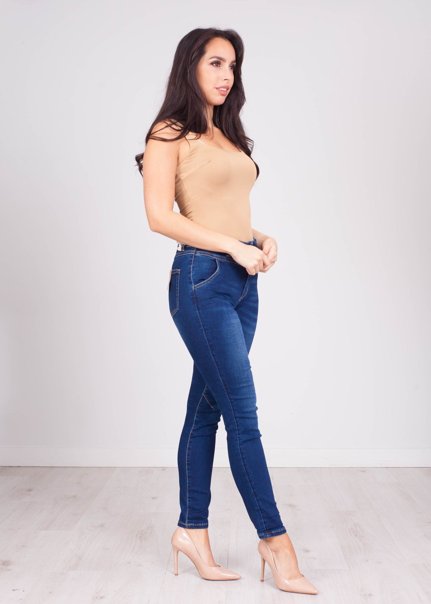 Emilia Tan Bodysuit - The Walk in Wardrobe