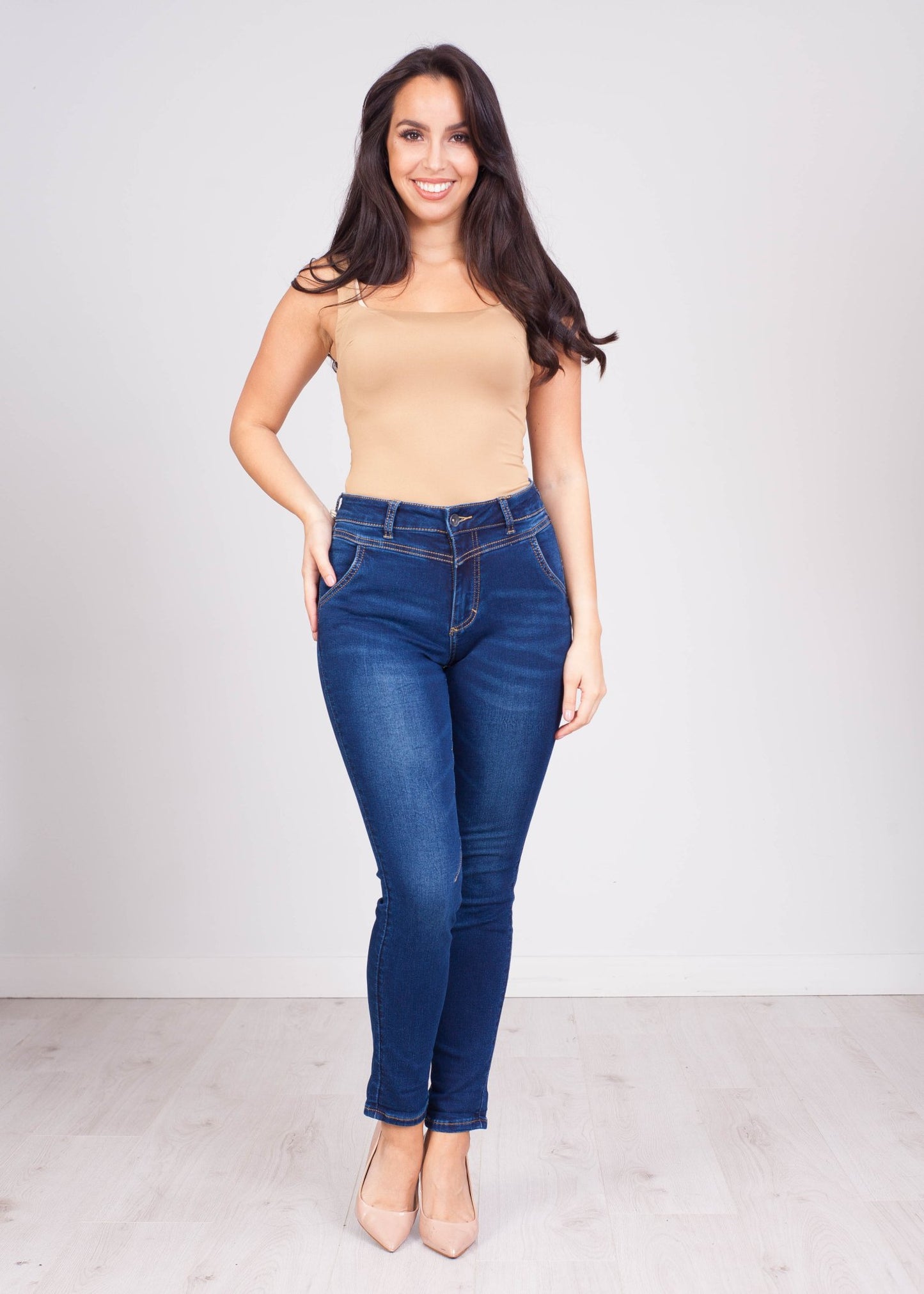 Emilia Tan Bodysuit - The Walk in Wardrobe