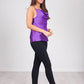 Emilia Violet Cowl Neck Cami - The Walk in Wardrobe