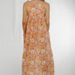 Frankie Tie Shoulder Maxi Dress In Peach - The Walk in Wardrobe