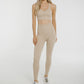 Freya Ribbed Two Piece In Neutral - The Walk in Wardrobe