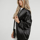 Ivy Zip Jacket In Black - The Walk in Wardrobe