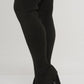 Izzy Over Knee Sock Boot In Black - The Walk in Wardrobe