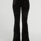 Jane Sequin Trouser In Black - The Walk in Wardrobe