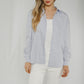 Jane Slogan Shirt In Blue - The Walk in Wardrobe