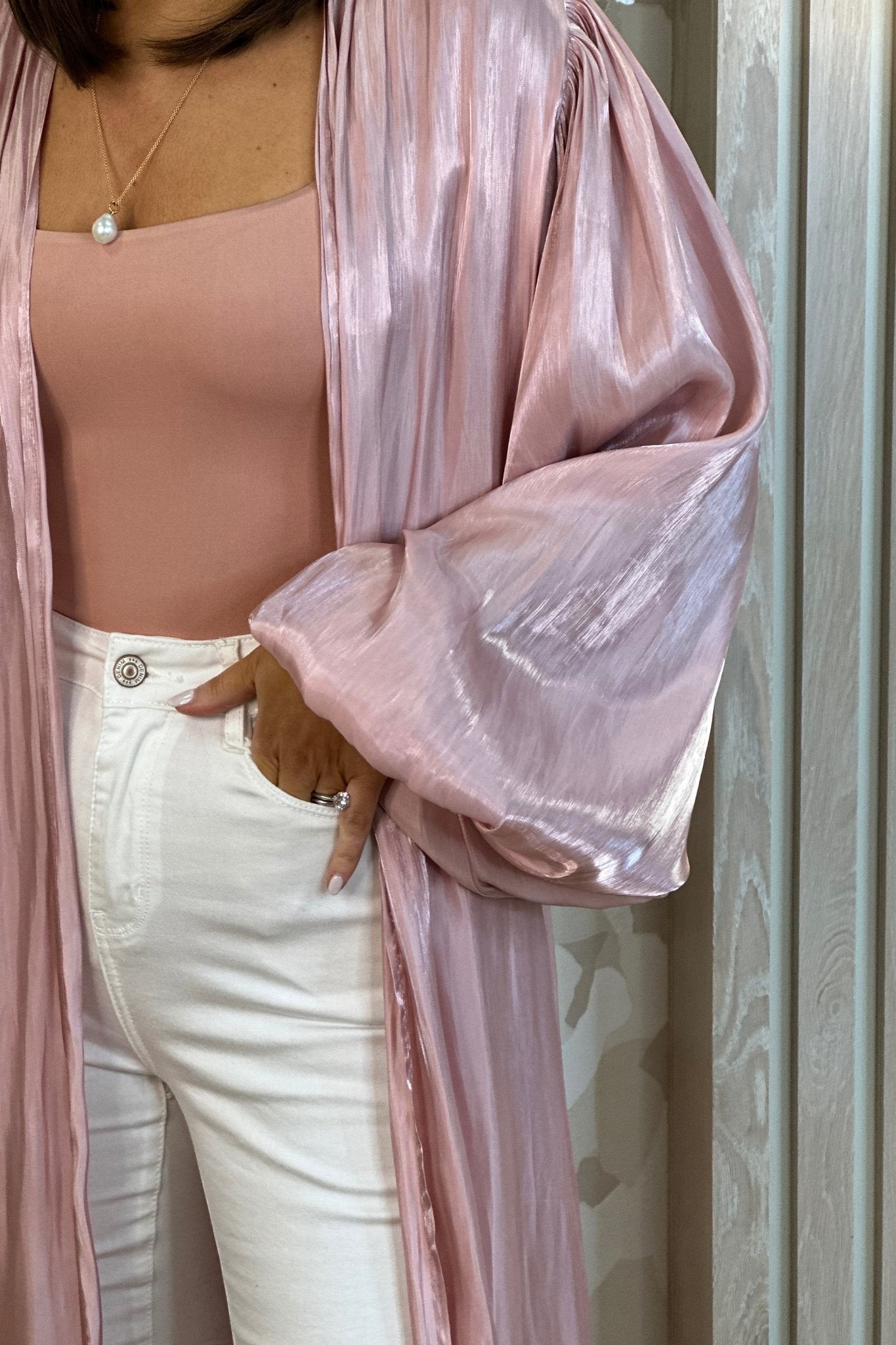 Kate Bodysuit In Blush - The Walk in Wardrobe