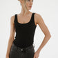 Kate Textured Bodysuit In Black - The Walk in Wardrobe
