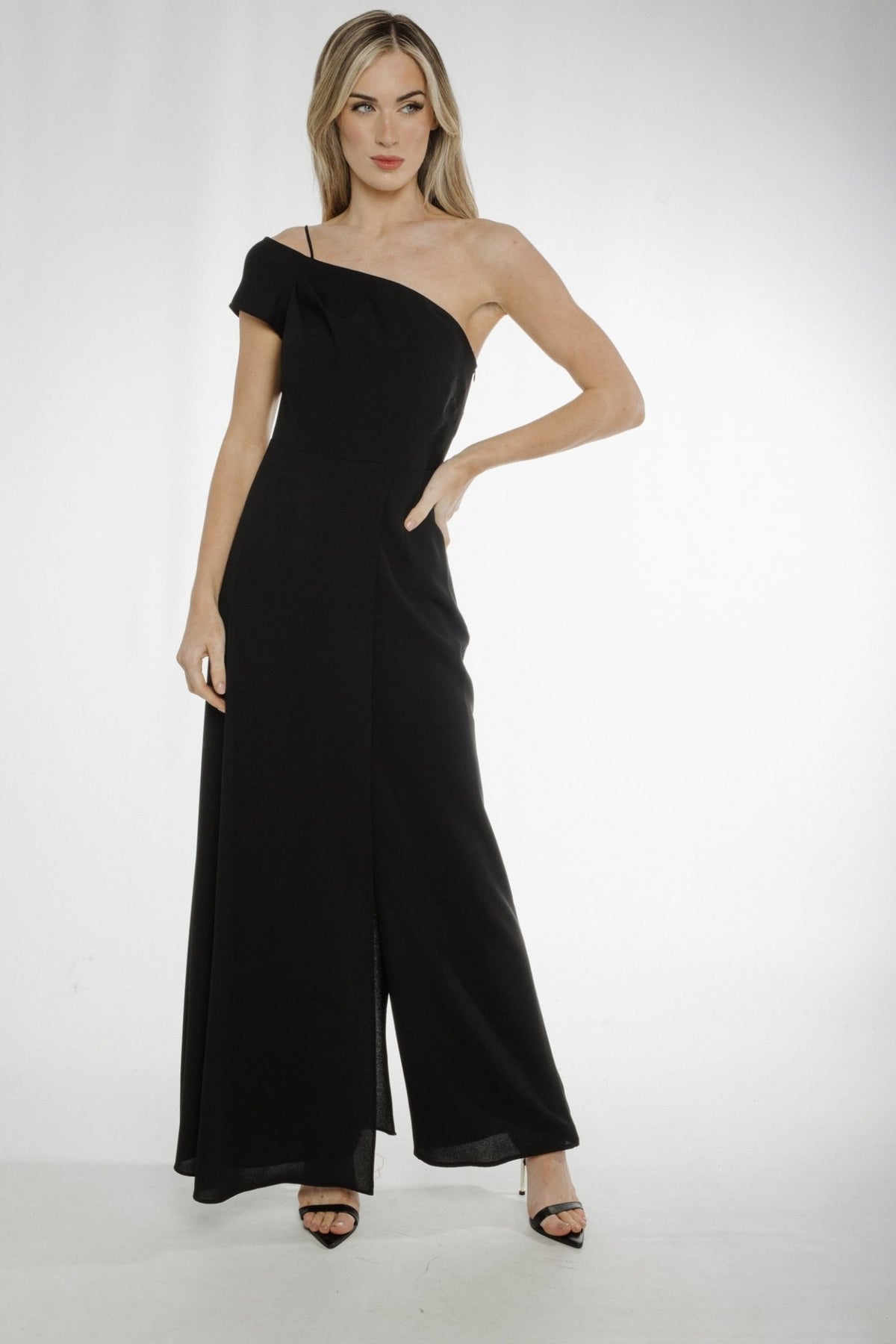 Kayla Jumpsuit In Black - The Walk in Wardrobe