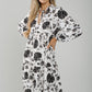 Polly Tiered Dress In Black & White - The Walk in Wardrobe