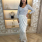 Summer Jersey Maxi Skirt In Grey - The Walk in Wardrobe